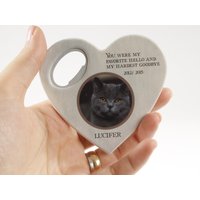 Gedenkfoto-Magnete Für Katzen - Und Hundeverlust Kundengerechte Herzförmige Haustierverlust-Flaschenöffner von FavorsbyNesfa