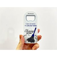 Reinigungsservice Business Themed Flaschenöffner Magnete, Marketing Werbung Firma Swags von FavorsbyNesfa