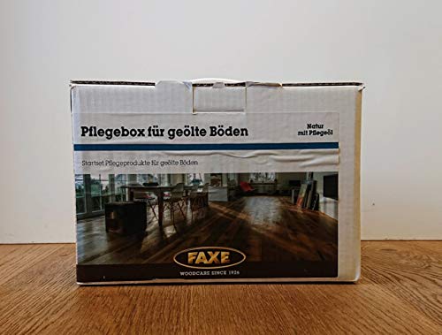 FAXE Pflegebox mit Pflegeöl Plus natur für natur geölte Holzböden FAXE Pflegebox mit Pflegeöl Plus natur für natur geölte Holzböden von FAXE