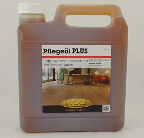 Faxe Pflegeöl PLUS natur 2,5L Holzbodenöl Fußboden Boden Holz Öl von FAXE