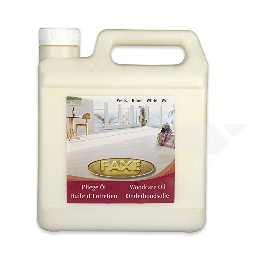 FAXE Pflegeöl Plus weiß 2,5 Liter für weiß geölte Holzböden von FAXE