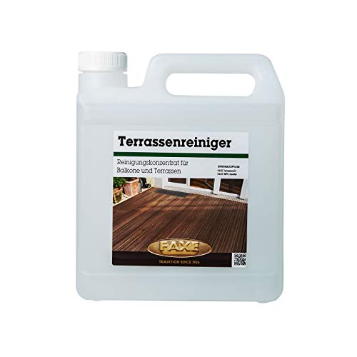 Faxe Terrassenreiniger 2,5 Liter für unbehandelte und geölte Holzböden, Stein und Verbundwerkstoff Faxe Terrassenreiniger 2,5 Liter für unbehandelte und geölte Holzböden, Stein und Verbundwerkstoff von FAXE