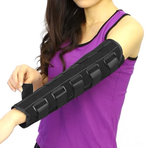 Faxianther Ellenbogenstütze Ellenbogenbandage Stützschiene verstellbarer Riemen Stabilisator Unterstützung Ellenbogenbandage Schiene Tennisellenbogen Ellenbogenschiene von Faxianther