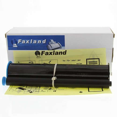 2 x Inkfilm mit Endkappen für Philips FAX Magic 2 VOX Druckfolie für FAXMagic2VOX, je270S. von Faxland