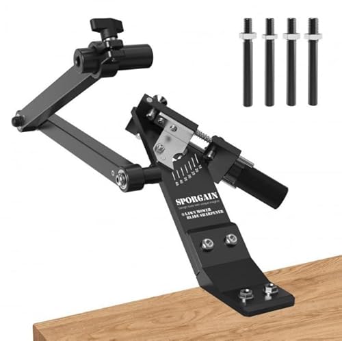 Fayelong Rasenmäher Blade Sharpener Balancer Bracket Tool Kit mit Kugellager Herstellung Griff und 15 °-45 ° Verstellbarer Rahmen für rechte und Linke Hand Klingen Fayelong Rasenmäher Blade Sharpener Balancer Bracket Tool Kit mit Kugellager Herstellung Griff und 15 °-45 ° Verstellbarer Rahmen für rechte und Linke Hand Klingen von Fayelong