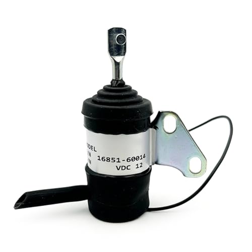 12 V Kraftstoffe Absperrmagnetventile 1685160014 Motorstoppvorrichtung 1685160014 Ersatz geeignet für Kraftstoffgeräte Einfache Installation Stopp-Magnetausrüstung von Fazvncv