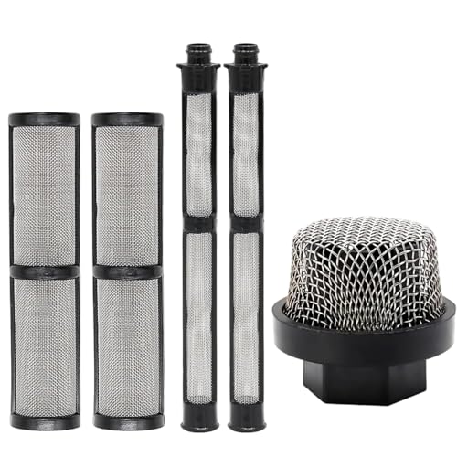 Fazvncv 246385 246384 287032 Filterset Ersatz für 390 395 490 495 495 595 3400 Airless-Sprühpistolen Strohfilter-Sieb-Set Fazvncv 246385 246384 287032 Filterset Ersatz für 390 395 490 495 495 595 3400 Airless-Sprühpistolen Strohfilter-Sieb-Set von Fazvncv