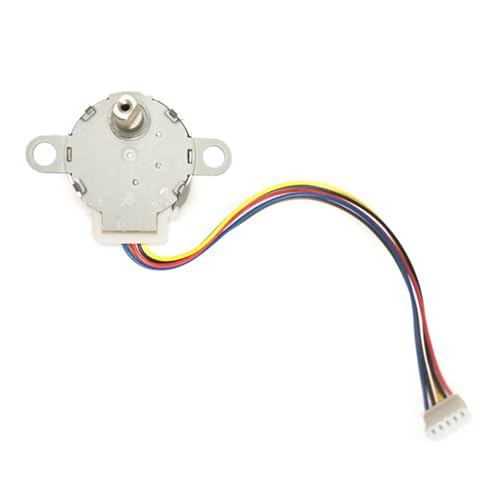 Fazvncv 24BYJ48-394B 5 V/12 V Reduzierung Schrittmotor Reduziermotor 4-Phasen 5-Draht 1/64 Reduzierverhältnis Monitore von Fazvncv