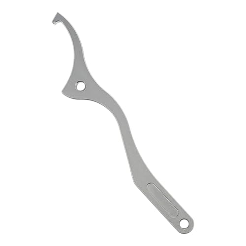 Fazvncv Motorrad-Stoßdämpfer-Einstellschlüssel, Motorrad-Einsteller, Präzisions-Aufhängung, Tuning-Werkzeug, Manaul für Fahrrad, einfache Anpassung von Fazvncv