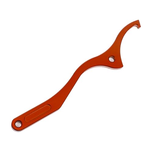 Fazvncv Motorrad-Stoßdämpfer-Einstellschlüssel, Motorrad-Einsteller, Präzisions-Aufhängung, Tuning-Werkzeug, Manaul für Fahrrad, einfache Anpassung von Fazvncv