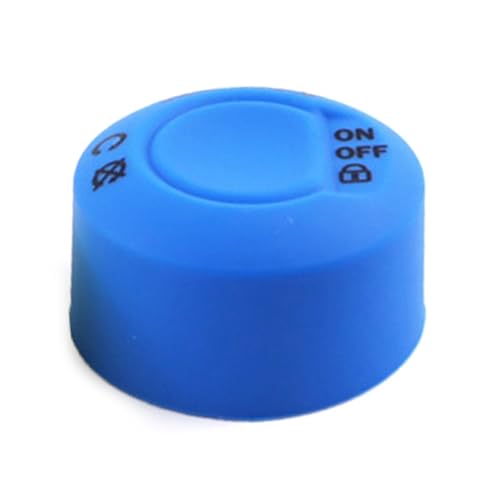 Fazvncv Schlüssel-Starterschalter Schutzabdeckungen Motorrad Motorschlüssel Starter Stop Button Caps Abdeckungen von Fazvncv