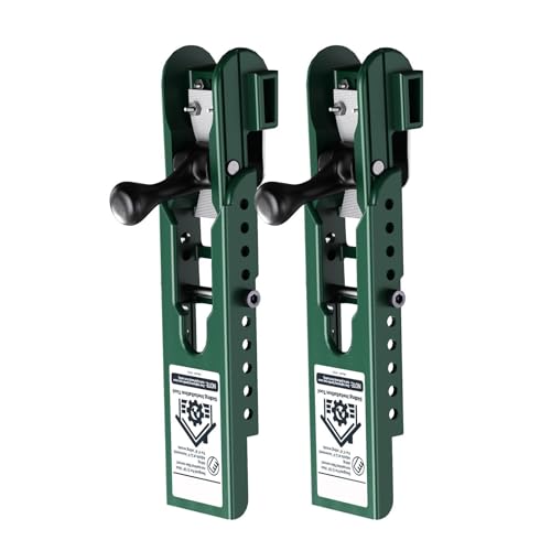 Praktisches Ausrichtungswerkzeug-Set mit 2 stabilen Klemmen für 5/16 Zoll Plattenabstand und Nivellierung Seitenverkleidungs-Montagewerkzeug von Fazvncv