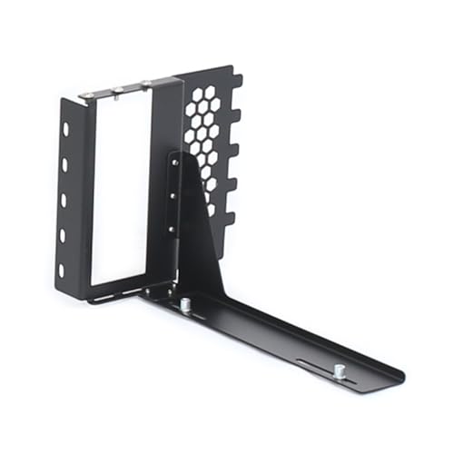 Strapazierfähige vertikale Grafikkartenhalterung, universal, zwei Steckplätze mit poliertem Metall-Finish, GPU-Ständer Strapazierfähige vertikale Grafikkartenhalterung, universal, zwei Steckplätze mit poliertem Metall-Finish, GPU-Ständer von Fazvncv