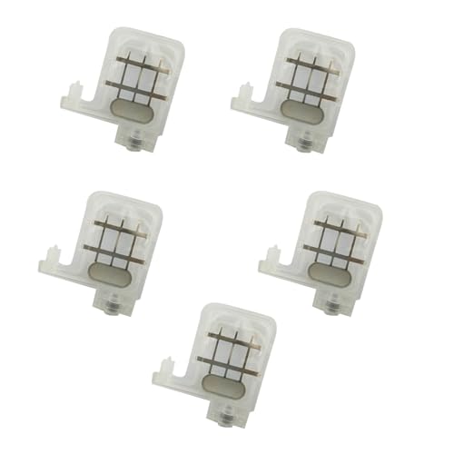 Transparenter DX5 großer Dämpfer für Epson DX5 XP600 TX800 Xuli Drucker Dumper 4720 I3200 Stoßfängerfilter, 5 Stück von Fazvncv