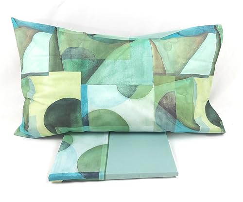 Fazzini Paracas Var. 3 Celadon/Grün Bettwäsche-Set für Doppelbett von Fazzini