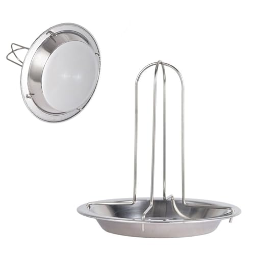Bierdose Hühnerhalter - Rösterständer aus Edelstahl mit Tropfpfanne zum Kochen, saftiges Rotisserie -Huhn, Grill im Freien, Garten, Camping, Tailgating, 6,69 x 6,5 Zoll Bierdose Hühnerhalter - Rösterständer aus Edelstahl mit Tropfpfanne zum Kochen, saftiges Rotisserie -Huhn, Grill im Freien, Garten, Camping, Tailgating, 6,69 x 6,5 Zoll von Fbinys