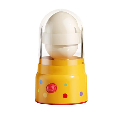 Egg Spinner – Manual Pull Mixer for Shell-Free Blending, Fast Blend with Whisk Function, Shaker for Home Kitchen and Travel Use, Transparent Body, Compact Packaging, 4.3 Inches von Fbinys