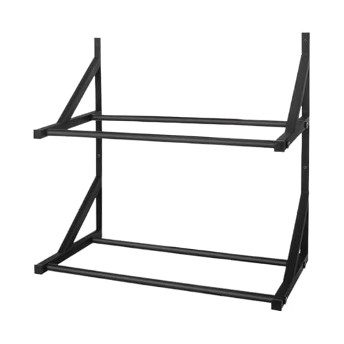 Fbinys 3D Printer Filament Storage Rack, Double-Layer Organizer Shelf, Wall-Mounted File Display Holder, Ideal for Desk, Workshop, Company, Enterprise Use 16.93x8.27x15.75 Inch von Fbinys