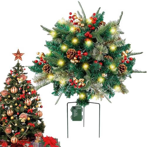 Fbinys Christmas Tree Gartenständer - Beleuchteter Weihnachtskiefer Mit Pflock - Künstliche Saisonale Dekoration Für Garten Und Und Terrasse Blumenbeet Eingang Einfahrt Hof Fbinys Christmas Tree Gartenständer - Beleuchteter Weihnachtskiefer Mit Pflock - Künstliche Saisonale Dekoration Für Garten Und Und Terrasse Blumenbeet Eingang Einfahrt Hof von Fbinys