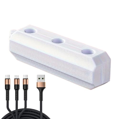 Fbinys Magnetischer Kabelhalter | Magnetische Kabelhalterung Organizer,Selbstklebender 3-Loch Organizer Halter Für Studentenwohnheim Nachttisch Schreibtisch Küche Auto Arbeitsplatz Telefon Bettseite Fbinys Magnetischer Kabelhalter | Magnetische Kabelhalterung Organizer,Selbstklebender 3-Loch Organizer Halter Für Studentenwohnheim Nachttisch Schreibtisch Küche Auto Arbeitsplatz Telefon Bettseite von Fbinys