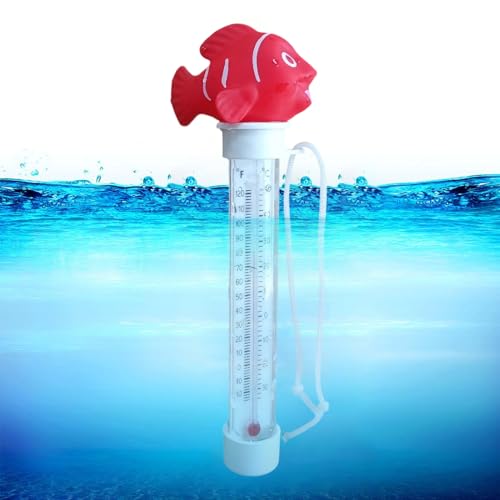 Pool Temperature Meter, Floating Water Thermometer, Precise Tester, Cartoon Style Gauge, Easy-Read Monitoring Tool, Ideal for Outdoor, Indoor Pool, Family Lake, Children’s Swimming von Fbinys