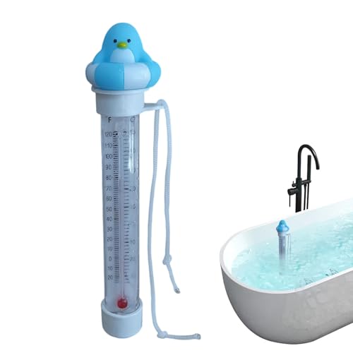 Pool Temperature Meter, Floating Water Thermometer, Precise Tester, Cartoon Style Gauge, Easy-Read Monitoring Tool, Ideal for Outdoor, Indoor Pool, Family Lake, Children’s Swimming von Fbinys