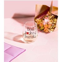 Bester Freund Glas, Bester Weinglas, Fernfreund Geschenk, Arbeitsfreund Durchdachtes Geschenk Für Sie, Schimpfwortgeschenke von FbombsandBooze