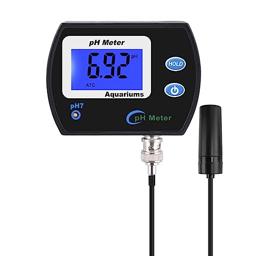 Fbriazoi PräZises PH-MessgeräT für Aquarien, Multiparameter-WasserqualitäTsmonitor, Online-PH-Monitor, Acidometer, EU-Stecker Fbriazoi PräZises PH-MessgeräT für Aquarien, Multiparameter-WasserqualitäTsmonitor, Online-PH-Monitor, Acidometer, EU-Stecker von Fbriazoi