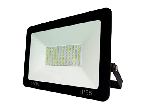 FBright LED-Projektor, extraflach, 4000 K, 150 W, IP65. von F BRIGHT