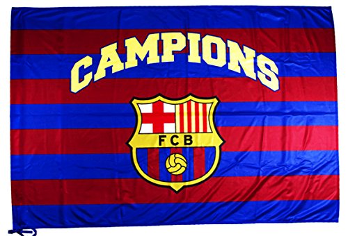 Fc Barcelone Barça-Flagge – Campingplätze – Offizielle Kollektion, Größe 150 x 100 cm von Fc Barcelone