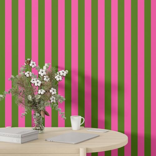 Grün-rosa gestreifte karierte Flagge, Kontaktpapier, Schachbrett-Tapete, Mosaik, einfach zu installieren, moderne Tapete, perfekt für Zuhause, Badezimmer, Büro, 45 x 200 cm Grün-rosa gestreifte karierte Flagge, Kontaktpapier, Schachbrett-Tapete, Mosaik, einfach zu installieren, moderne Tapete, perfekt für Zuhause, Badezimmer, Büro, 45 x 200 cm von Fchen art