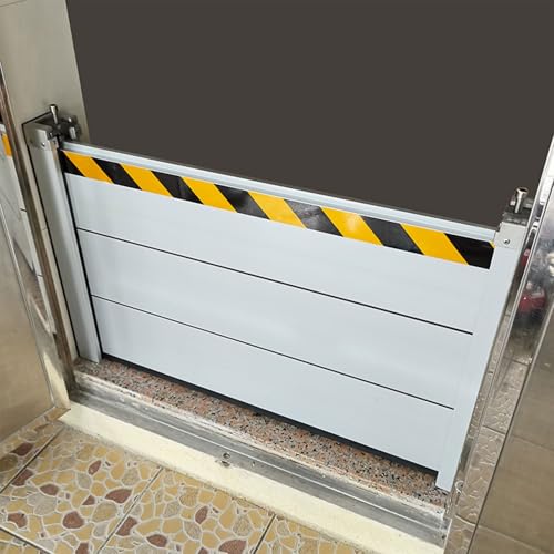 Fcmeavo Aluminium Hochwasserschutz Bei Türen mit Dichtungsstreifen Hochwasserschutz Barriere mit Reflektoren Warnstreifen Hochwasserschutz Inkl Montagezubehör Mobile Hochwassersperre für Keller Garage Fcmeavo Aluminium Hochwasserschutz Bei Türen mit Dichtungsstreifen Hochwasserschutz Barriere mit Reflektoren Warnstreifen Hochwasserschutz Inkl Montagezubehör Mobile Hochwassersperre für Keller Garage von Fcmeavo