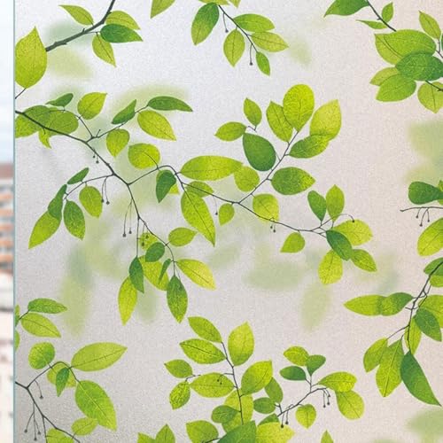 Fcmeavo Fenster Milchglasfolie Blickdicht Fensterfolie Ohne Klebstoff Sichtschutzfolie Statisch haftend UV-Schutzfolie Bunte Fensteraufkleber Wohnzimmer Schlafzimmer Badzimmer Dekofolie(Grüner Farbton Fcmeavo Fenster Milchglasfolie Blickdicht Fensterfolie Ohne Klebstoff Sichtschutzfolie Statisch haftend UV-Schutzfolie Bunte Fensteraufkleber Wohnzimmer Schlafzimmer Badzimmer Dekofolie(Grüner Farbton von Fcmeavo
