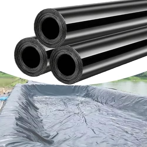 Fcmeavo Fischteichfolie Fischteich Undurchlässige Folie HDPE Teichfolie Robust Langlebig Schwarz Teichfolien Wasserdicht Geotextil Witterungsbeständig Dichtungsfolie Teichmembran für Wasserfall Garten Fcmeavo Fischteichfolie Fischteich Undurchlässige Folie HDPE Teichfolie Robust Langlebig Schwarz Teichfolien Wasserdicht Geotextil Witterungsbeständig Dichtungsfolie Teichmembran für Wasserfall Garten von Fcmeavo