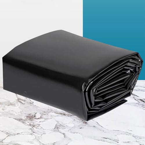 Fcmeavo Flexible & Reißfestigkeit Teichfolie aus HDPE Fischteichfolie Undurchlässige Geomembran Geotextil Dichtungsfolie Teichmembran Schwarze Schwimmteich Folie Gartenteich Teichplane für Wasserfälle Fcmeavo Flexible & Reißfestigkeit Teichfolie aus HDPE Fischteichfolie Undurchlässige Geomembran Geotextil Dichtungsfolie Teichmembran Schwarze Schwimmteich Folie Gartenteich Teichplane für Wasserfälle von Fcmeavo