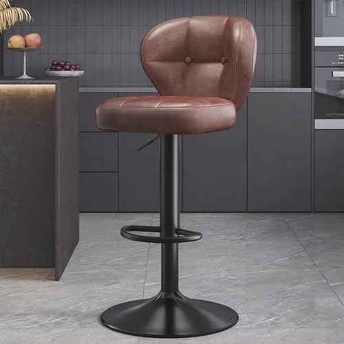 Fcmeavo Höhenverstellbar Barhocker Hochhocker mit Lehne 360° Drehbar Barstühle Counter Stools Kunstleder Gepolsterte Tresenhocker für Küche Wohnzimmer Esszimmer Café Moderner Metallgestell Tresenstuhl Fcmeavo Höhenverstellbar Barhocker Hochhocker mit Lehne 360° Drehbar Barstühle Counter Stools Kunstleder Gepolsterte Tresenhocker für Küche Wohnzimmer Esszimmer Café Moderner Metallgestell Tresenstuhl von Fcmeavo