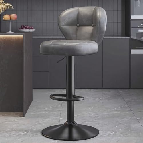 Fcmeavo Höhenverstellbar Barhocker Hochhocker mit Lehne 360° Drehbar Barstühle Counter Stools Kunstleder Gepolsterte Tresenhocker für Küche Wohnzimmer Esszimmer Café Moderner Metallgestell Tresenstuhl Fcmeavo Höhenverstellbar Barhocker Hochhocker mit Lehne 360° Drehbar Barstühle Counter Stools Kunstleder Gepolsterte Tresenhocker für Küche Wohnzimmer Esszimmer Café Moderner Metallgestell Tresenstuhl von Fcmeavo