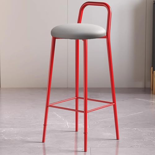 Fcmeavo Moderne Barhocker Bistrohocker Metall Halterung Hochhocker mit Lehne und Fußstütze Barstuhl Fußmatten Höhenverstellbar Ergonomischer Tresenhocker für Bar Büro Fcmeavo Moderne Barhocker Bistrohocker Metall Halterung Hochhocker mit Lehne und Fußstütze Barstuhl Fußmatten Höhenverstellbar Ergonomischer Tresenhocker für Bar Büro von Fcmeavo