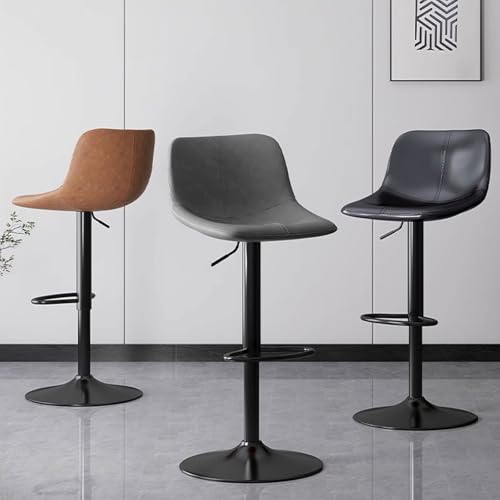 Fcmeavo Moderner Bequem Barhocker Bar Stools Kunstleder Bistrohocker mit Ergonomischer 360° Drehbarer Barstuhl Höhenverstellbar Barstühle mit Hebeverstellgriff Kücheninsel Café Drehstuhl mit Fußstütze Fcmeavo Moderner Bequem Barhocker Bar Stools Kunstleder Bistrohocker mit Ergonomischer 360° Drehbarer Barstuhl Höhenverstellbar Barstühle mit Hebeverstellgriff Kücheninsel Café Drehstuhl mit Fußstütze von Fcmeavo