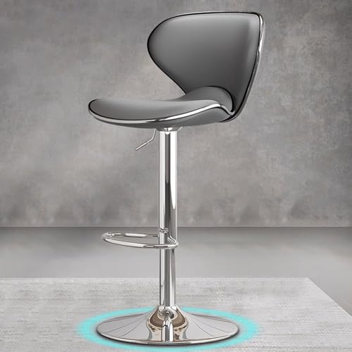 Fcmeavo Moderner Minimalismus Barhocker mit Lehne 20cm Höhenverstellbar Barstuhl 360° Drehbarer Barstühle Kunstleder Tresenhocker mit Fußstütze Stabiles Metall Chassis für Küche Büro Bistro Wohnzimmer Fcmeavo Moderner Minimalismus Barhocker mit Lehne 20cm Höhenverstellbar Barstuhl 360° Drehbarer Barstühle Kunstleder Tresenhocker mit Fußstütze Stabiles Metall Chassis für Küche Büro Bistro Wohnzimmer von Fcmeavo