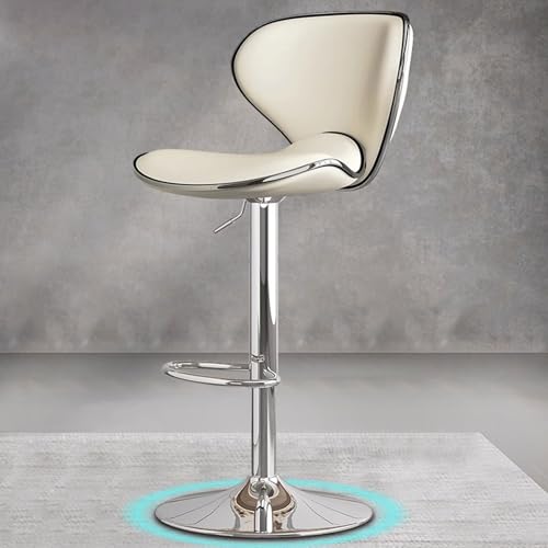 Fcmeavo Moderner Minimalismus Barhocker mit Lehne 20cm Höhenverstellbar Barstuhl 360° Drehbarer Barstühle Kunstleder Tresenhocker mit Fußstütze Stabiles Metall Chassis für Küche Büro Bistro Wohnzimmer Fcmeavo Moderner Minimalismus Barhocker mit Lehne 20cm Höhenverstellbar Barstuhl 360° Drehbarer Barstühle Kunstleder Tresenhocker mit Fußstütze Stabiles Metall Chassis für Küche Büro Bistro Wohnzimmer von Fcmeavo