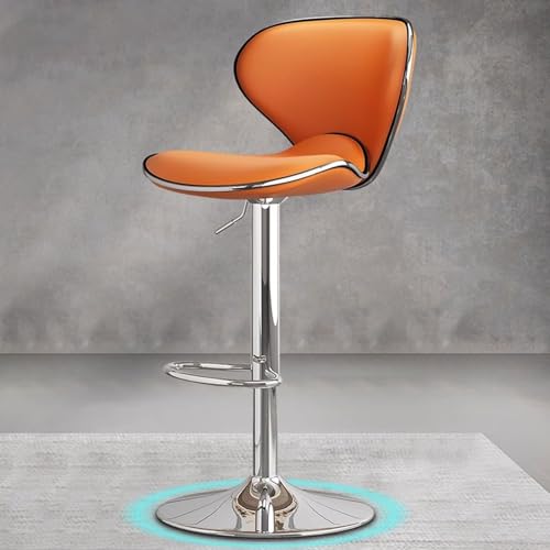 Fcmeavo Moderner Minimalismus Barhocker mit Lehne 20cm Höhenverstellbar Barstuhl 360° Drehbarer Barstühle Kunstleder Tresenhocker mit Fußstütze Stabiles Metall Chassis für Küche Büro Bistro Wohnzimmer Fcmeavo Moderner Minimalismus Barhocker mit Lehne 20cm Höhenverstellbar Barstuhl 360° Drehbarer Barstühle Kunstleder Tresenhocker mit Fußstütze Stabiles Metall Chassis für Küche Büro Bistro Wohnzimmer von Fcmeavo