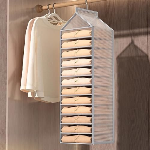 Fcmeavo PVC Hängeregal Kleiderschrank Wasserdicht Hängeorganizer Mehrschichtiges Gewebe Hängeaufbewahrung Faltbar mit Metallhaken Tasche für Kleidung Hosen Atmungsaktive Aufbewahrung Schrank Organizer Fcmeavo PVC Hängeregal Kleiderschrank Wasserdicht Hängeorganizer Mehrschichtiges Gewebe Hängeaufbewahrung Faltbar mit Metallhaken Tasche für Kleidung Hosen Atmungsaktive Aufbewahrung Schrank Organizer von Fcmeavo