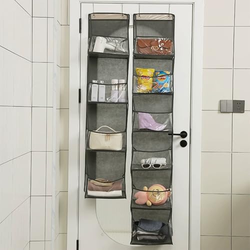 Fcmeavo PVC Transparent Hängeorganizer Türorganizer Mehrzweck Hängeaufbewahrung mit 4/6 Fächern Aufbewahrungstasche Eingebaute PP-Platte Hängeregal Organizer für Badezimmer Schlafzimmer Wohnheim Küche Fcmeavo PVC Transparent Hängeorganizer Türorganizer Mehrzweck Hängeaufbewahrung mit 4/6 Fächern Aufbewahrungstasche Eingebaute PP-Platte Hängeregal Organizer für Badezimmer Schlafzimmer Wohnheim Küche von Fcmeavo