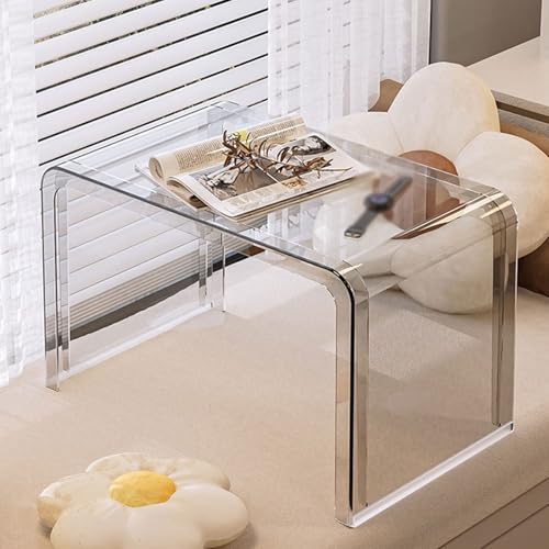 Fcmeavo Transparent Acryl-Beistelltisch Lagerregal Wohnzimmer Couchtisch Minimalistisch sofatisch U-förmiger Kaffeetisch Balkon Tisch rutschfeste Unterseite Getränketisch für Büro Zuhause(Extragroß) Fcmeavo Transparent Acryl-Beistelltisch Lagerregal Wohnzimmer Couchtisch Minimalistisch sofatisch U-förmiger Kaffeetisch Balkon Tisch rutschfeste Unterseite Getränketisch für Büro Zuhause(Extragroß) von Fcmeavo