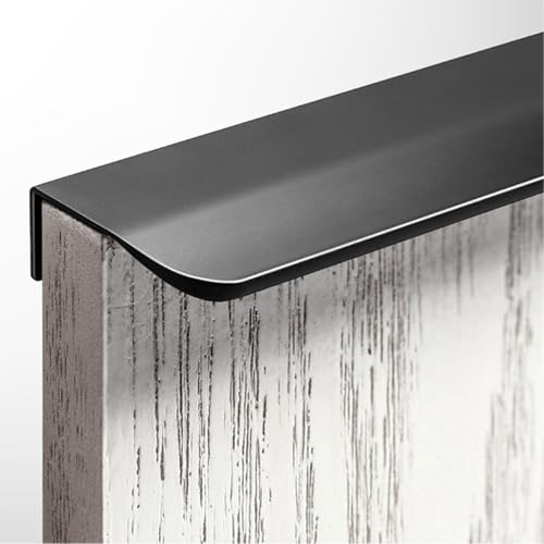 Fcmeavo Versteckter Griffe Handles 80mm-1200mm Länge für Möbelgriff Küchengriffe Schrankgriffe Schubladengriff Türgriff Kleiderschrankgriffe 6 Stück Moderne Aluminiumlegierung Unsichtbare Profilgriff von Fcmeavo