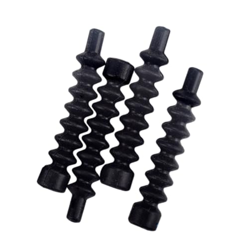 4 x langlebige Gummi-Gamaschen, Kabelführung, gebogen, Rohrhülsen, Protektoren für Scheibenbremsen, Fahrräder, Bremsschutz 4 x langlebige Gummi-Gamaschen, Kabelführung, gebogen, Rohrhülsen, Protektoren für Scheibenbremsen, Fahrräder, Bremsschutz von Fcnjsao