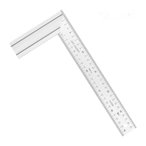 Doppelmessung, Aluminiumlegierung, Tischlerwinkel, geeignet für professionelle Bauarbeiter, Projekte, Bau-Layouts, Werkstatt, Messung, Kalibrierwerkzeug Doppelmessung, Aluminiumlegierung, Tischlerwinkel, geeignet für professionelle Bauarbeiter, Projekte, Bau-Layouts, Werkstatt, Messung, Kalibrierwerkzeug von Fcnjsao