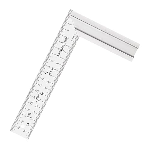 Doppelmessung, Aluminiumlegierung, Tischlerwinkel, geeignet für professionelle Bauarbeiter, Projekte, Bau-Layouts, Werkstatt, Messung, Kalibrierwerkzeug Doppelmessung, Aluminiumlegierung, Tischlerwinkel, geeignet für professionelle Bauarbeiter, Projekte, Bau-Layouts, Werkstatt, Messung, Kalibrierwerkzeug von Fcnjsao