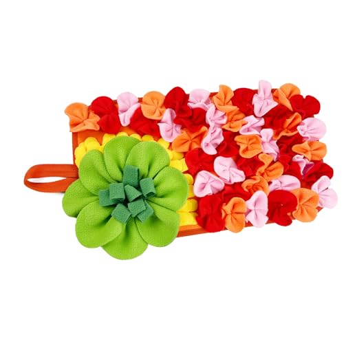 Engaging Kleintier-Futterbrett mit Blumen-Design fördert natürliches Futterverhalten, waschbares Trainingswerkzeug, langsames Fütterungsgerät Engaging Kleintier-Futterbrett mit Blumen-Design fördert natürliches Futterverhalten, waschbares Trainingswerkzeug, langsames Fütterungsgerät von Fcnjsao